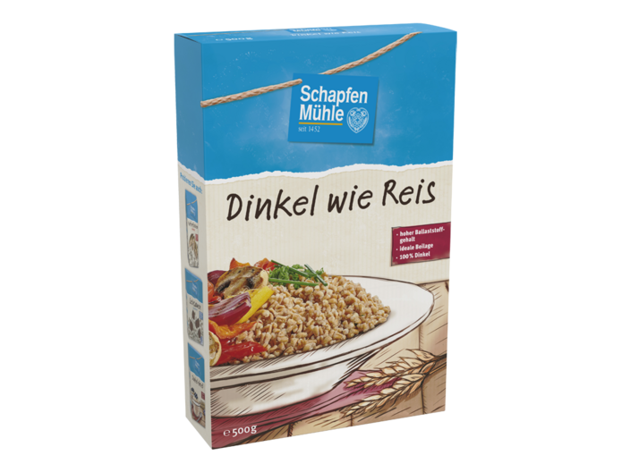 Abbildung Dinkel wie Reis
