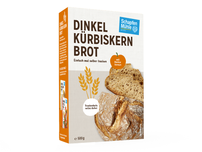Abbildung Dinkel-Kürbiskern-Brot
